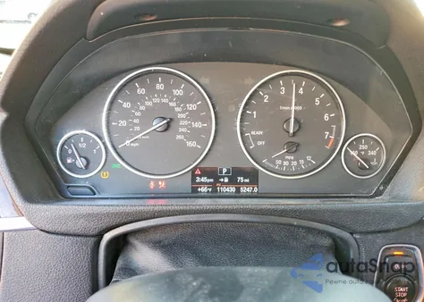 2014 BMW 328 I Sulev z USA, uszkodzony, nr VIN WBA3C1C56EK115213